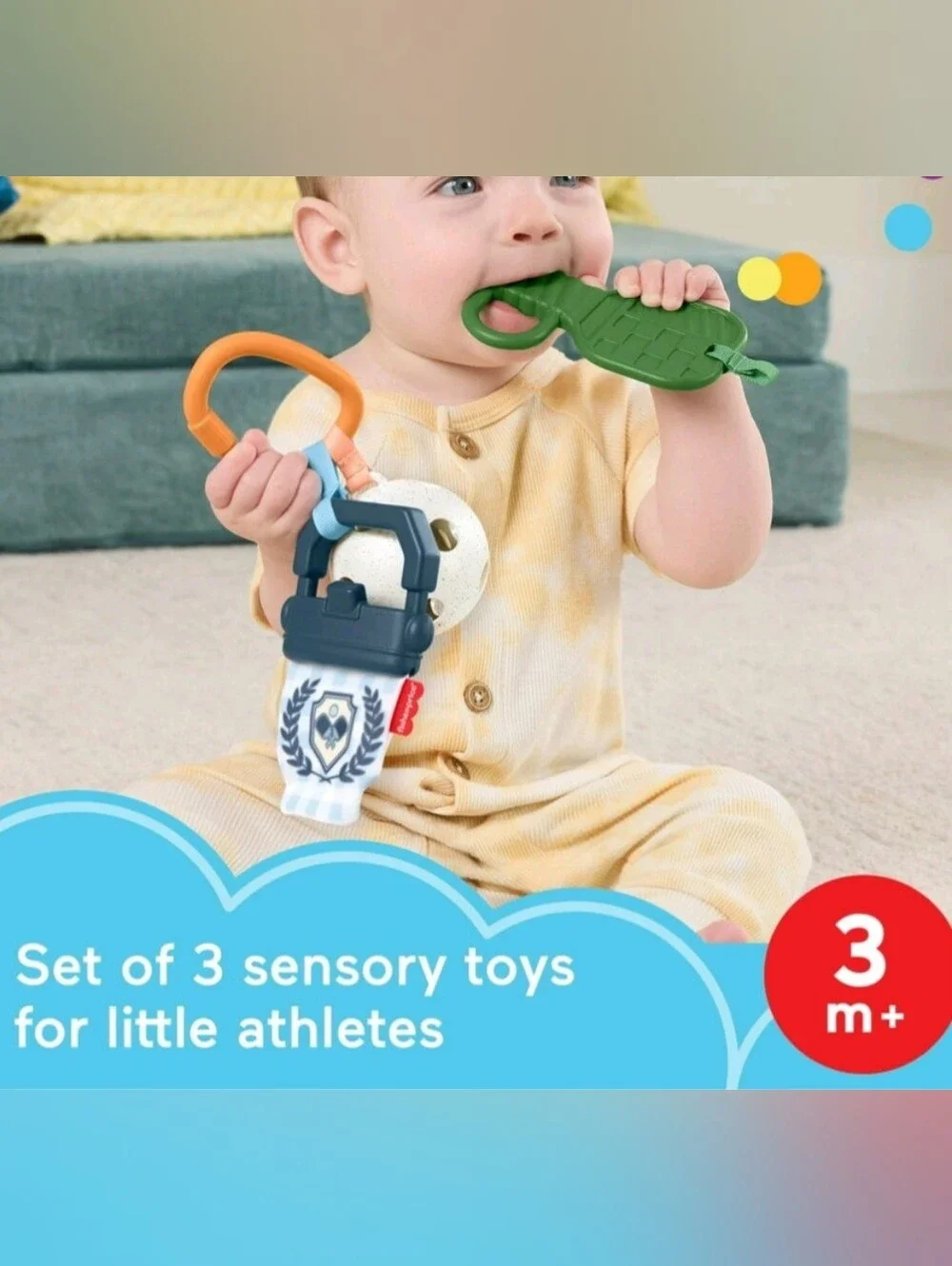 Fisher-Price Let's Play Pickleball Toy Set